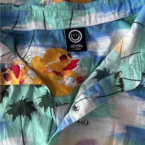 Rubber Dicky Neff Men’s Tropical Print Hawaiian shirt